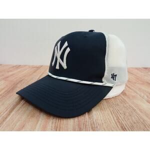 New York Yankees 47' NY Baseball Cap Tucker MVP Ajustable Blue White